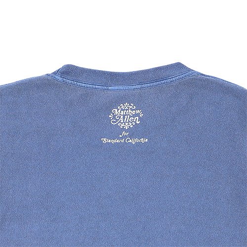 STANDARD CALIFORNIA】MATTHEW ALLEN×SD LOGO T NAVY Tシャツ