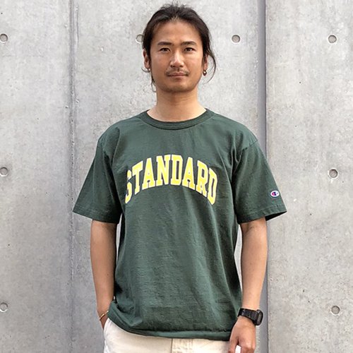 STANDARD CALIFORNIA】CHAMPION × SD T1011 GREEN Tシャツ ...