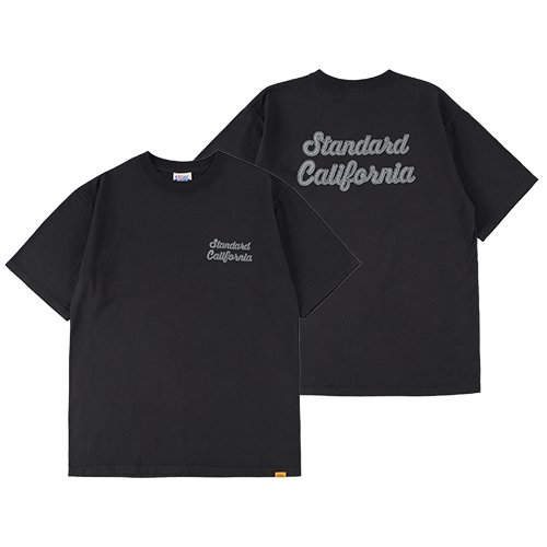 STANDARD CALIFORNIA】SD HEAVYWEIGHT SCRIPT LOGO T BLACK Tシャツ ...