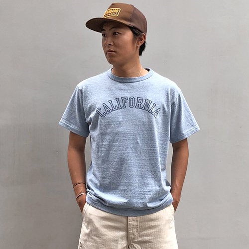 STANDARD CALIFORNIA】SD 88/12 LOGO T BLUE Tシャツ スタンダード