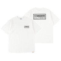 【STANDARD CALIFORNIA】SD HEAVYWEIGHT BOX LOGO T　WHITE　Tシャツ　スタンダードカリフォルニア