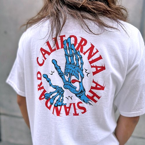 STANDARD CALIFORNIA】AH × SD CLAP YOUR HANDS T WHITE Tシャツ