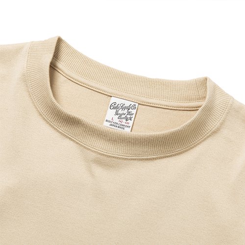 CALEE/キャリー】DROP SHOULDER CALEE LOGO EMBROIDERY L/S T-SHIRT