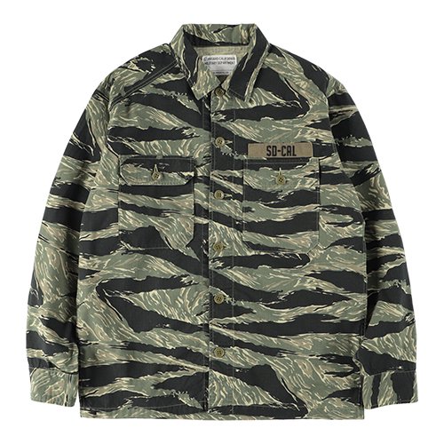 STANDARD CALIFORNIA】SD RIPSTOP ARMY SHIRT CAMOUFLAGE アーミー