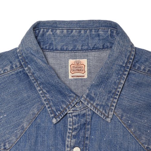 STANDARD CALIFORNIA】SD DENIM WESTERN SHIRT INDIGO ウエスタン