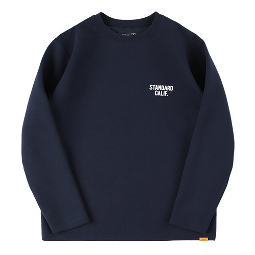 STANDARD CALIFORNIA】SD TECH WARM LONG SLEEVE T NAVY ロング