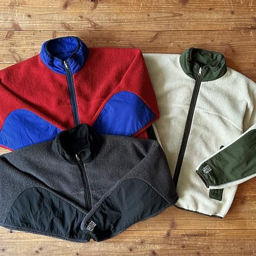 STANDARD CALIFORNIA】SD REVERSIBLE FLEECE JACKET RED リバーシブル