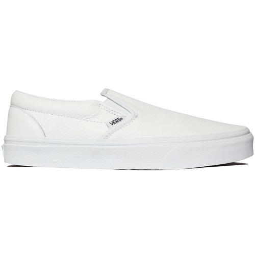 VANS/ヴァンズ】CLASSIC SLIP-ON PREMIUM LEATHER/TRUE WHITE