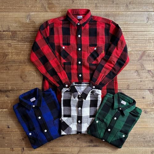 SD Flannel Check Shirt Red XL ネルシャツネルシャツ