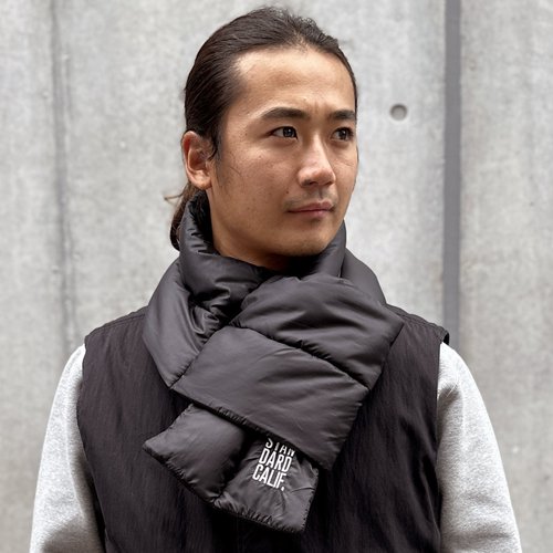 STANDARD CALIFORNIA】SD PUFF NECK WARMER BLACK ネックウォーマー