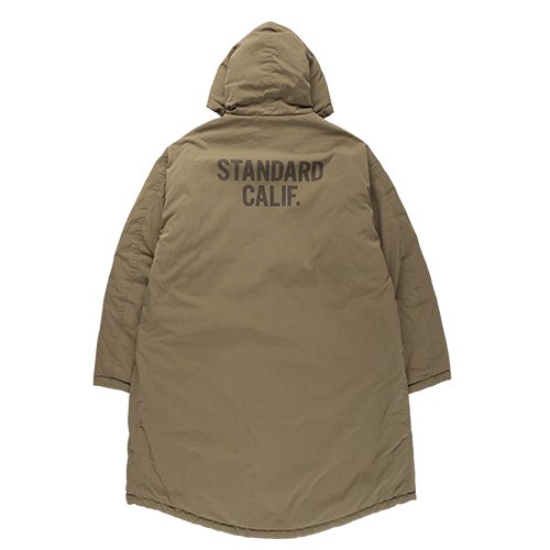 STANDARD CALIFORNIA】SD REVERSIBLE ARMY HOOD COAT OLIVE