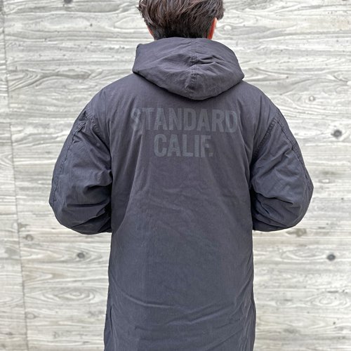 【STANDARD CALIFORNIA】SD REVERSIBLE ARMY HOOD COAT BLACK リバーシブルコート  スタンダードカリフォルニア - GRAVY'S グレイビーズ オンラインショップ さいたま市中央区与野駅西口５分