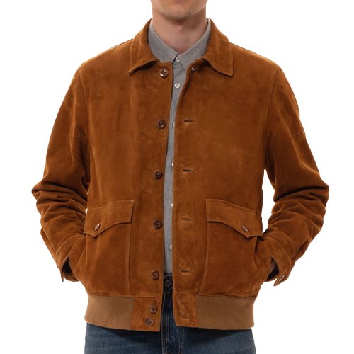 NUDIE JEANS/ヌーディージーンズ】STEVE LEATHER JACKET COGNAC レザー