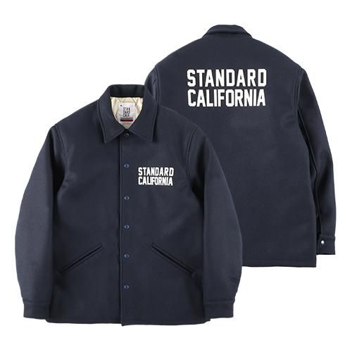 スタンダードカリフォルニア SD Varsity Jacket Navy (L)