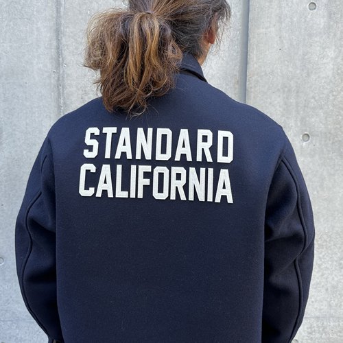 STANDARD CALIFORNIA】SD VARSITY JACKET NAVY ヴァーシティジャケット スタンダードカリフォルニア -  GRAVY'S グレイビーズ オンラインショップ さいたま市中央区与野駅西口５分