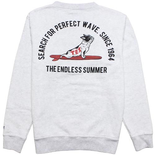 TES/テス】TES SUPYOGA BUHI CREWNECK SWEAT OFF WHITE スウェット THE