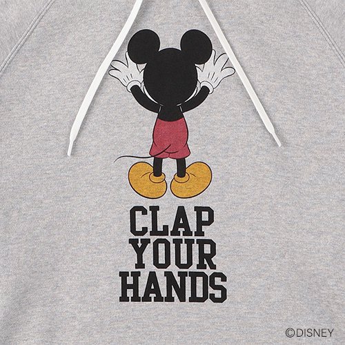 STANDARD CALIFORNIA】DISNEY × SD CLAP YOUR HANDS HOOD SWEAT GRAY