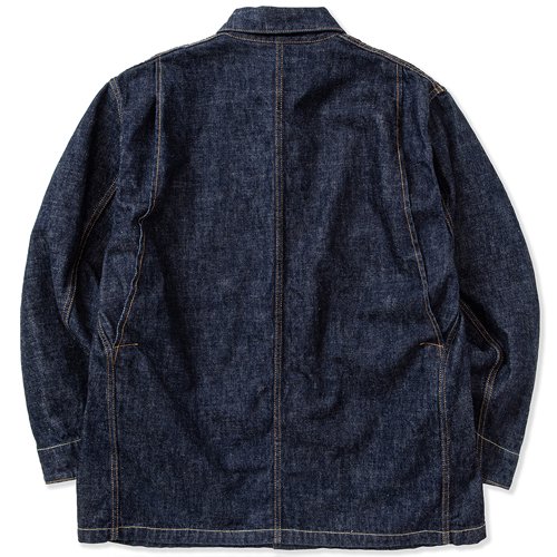 【CALEE/キャリー】VINTAGE TYPE DENIM COVERALL　OW INDIGO BLUE　デニムカバーオールジャケット -  GRAVY’S グレイビーズ オンラインショップ さいたま市中央区与野駅西口５分