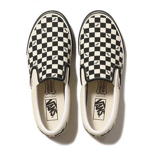 STANDARD CALIFORNIA】VANS × SD SLIP ON BLACK VANS × Standard ...