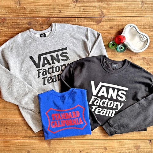 STANDARD CALIFORNIA】VANS × SD LOGO SWEAT BLACK VANS × Standard ...