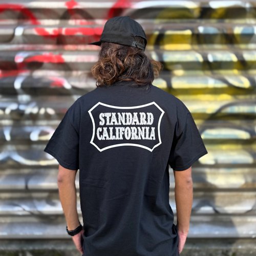 STANDARD CALIFORNIA】VANS × SD LOGO T BLACK VANS × Standard