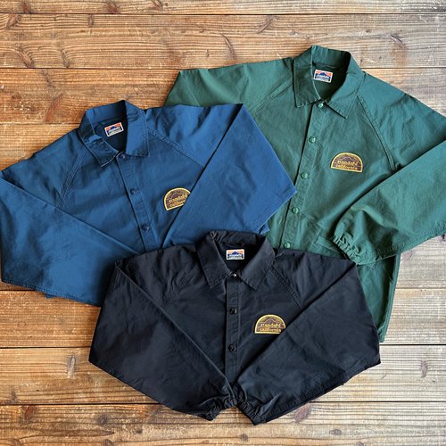 STANDARD CALIFORNIA】SD OUTDOOR LOGO PATCH COACH JACKET BLACK