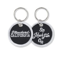 【STANDARD CALIFORNIA】HIGHTIDE × SD STITCH WORK KEY HOLDER　BLACK　キーホルダー　スタンダードカリフォルニア
