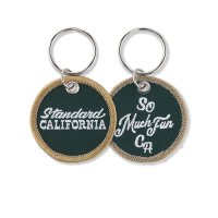 【STANDARD CALIFORNIA】HIGHTIDE × SD STITCH WORK KEY HOLDER　GREEN　キーホルダー　スタンダードカリフォルニア