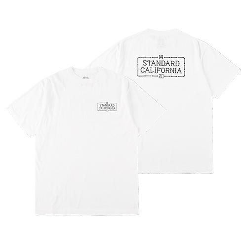 STANDARD CALIFORNIA】AH × SD LOGO T WHITE Tシャツ スタンダード