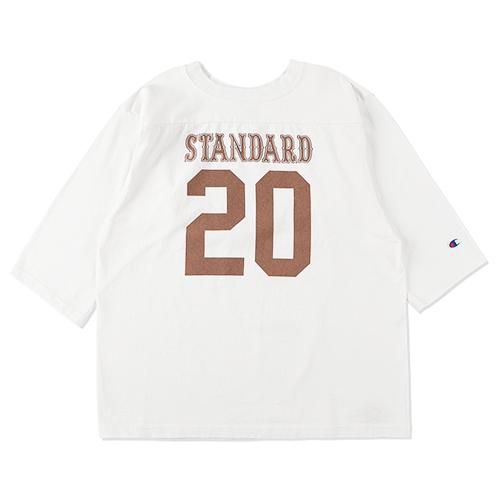 STANDARD CALIFORNIA】CHAMPION × SD T1011 FOOTBALL T WHITE Tシャツ スタンダードカリフォルニア  - GRAVY'S グレイビーズ オンラインショップ さいたま市中央区与野駅西口５分