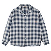 <img class='new_mark_img1' src='https://img.shop-pro.jp/img/new/icons50.gif' style='border:none;display:inline;margin:0px;padding:0px;width:auto;' />【STANDARD CALIFORNIA】SD OMBRE CHECK SHIRT　BLUE　オンブレーチェックシャツ　スタンダードカリフォルニア