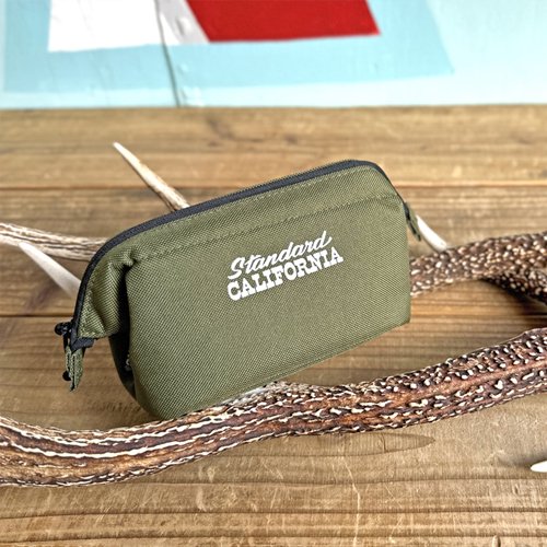 STANDARD CALIFORNIA】HIGHTIDE × SD SOFT GADGET POUCH SMALL OLIVE