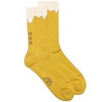 <img class='new_mark_img1' src='https://img.shop-pro.jp/img/new/icons14.gif' style='border:none;display:inline;margin:0px;padding:0px;width:auto;' />【ROSTER SOX】BEER SOCKS　YELLOW　ロスターソックス　靴下