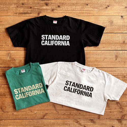 STANDARD CALIFORNIA】SD US COTTON LOGO T GREEN Tシャツ