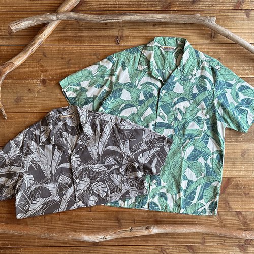 STANDARD CALIFORNIA】SD LEAF SURF SHIRT GREEN ハワイアンシャツ スタンダードカリフォルニア -  GRAVY'S グレイビーズ オンラインショップ さいたま市中央区与野駅西口５分