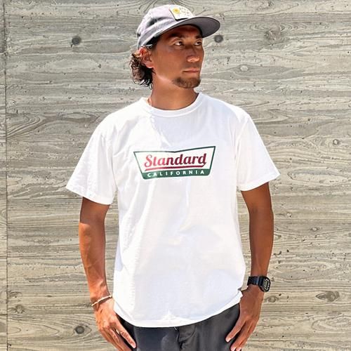 STANDARD CALIFORNIA】SD US COTTON LOGO T WHITE Tシャツ