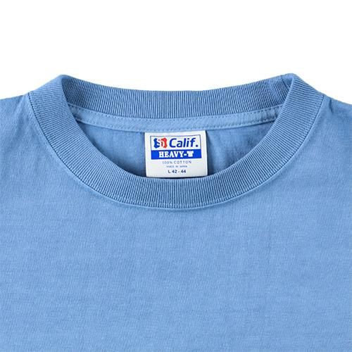 STANDARD CALIFORNIA】SD HEAVYWEIGHT BOX LOGO T BLUE Tシャツ