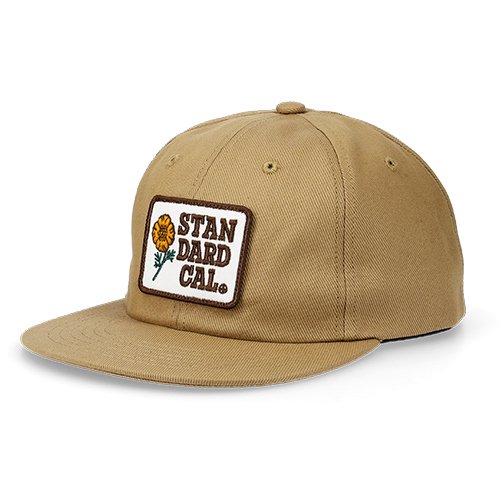 STANDARD CALIFORNIA】SD POPPY LOGO PATCH TWILL CAP BEIGE キャップ スタンダードカリフォルニア  - GRAVY'S グレイビーズ オンラインショップ さいたま市中央区与野駅西口５分