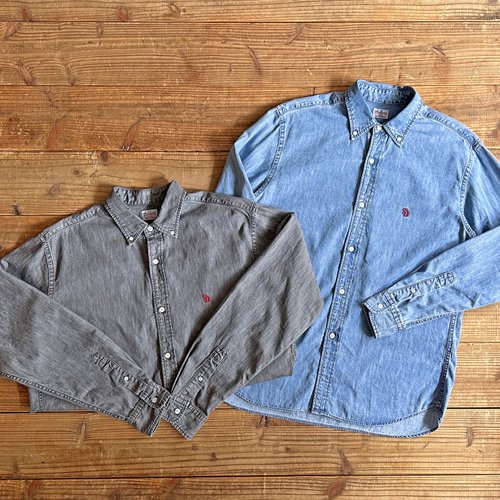 STANDARD CALIFORNIA】SD DENIM BUTTON-DOWN SHIRT VINTAGE WASH INDIGO ボタンダウンシャツ  スタンダードカリフォルニア - GRAVY'S グレイビーズ オンラインショップ さいたま市中央区与野駅西口５分