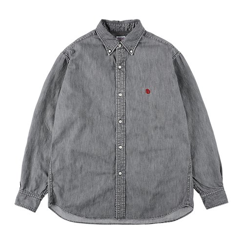 STANDARD CALIFORNIA】SD DENIM BUTTON-DOWN SHIRT VINTAGE WASH BLACK