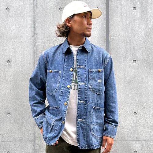 STANDARD CALIFORNIA】LEE × SD COVERALL JACKET VINTAGE WASH INDIGO 