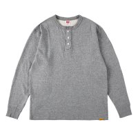 <img class='new_mark_img1' src='https://img.shop-pro.jp/img/new/icons14.gif' style='border:none;display:inline;margin:0px;padding:0px;width:auto;' />【STANDARD CALIFORNIA】SD 2LAYER HENLEY LONG SLEEVE T　GRAY　ロングスリーブT　スタンダードカリフォルニア