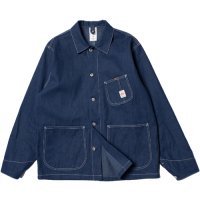 <img class='new_mark_img1' src='https://img.shop-pro.jp/img/new/icons14.gif' style='border:none;display:inline;margin:0px;padding:0px;width:auto;' />【NUDIE JEANS/ヌーディージーンズ】HOWIE CHORE JACKET　UTILITY DENIM　カバーオール