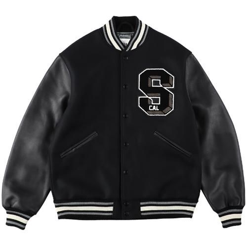 STANDARD CALIFORNIA】SD VARSITY JACKET BLACK スタジャン ...