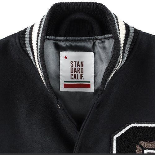 STANDARD CALIFORNIA】SD VARSITY JACKET BLACK スタジャン 