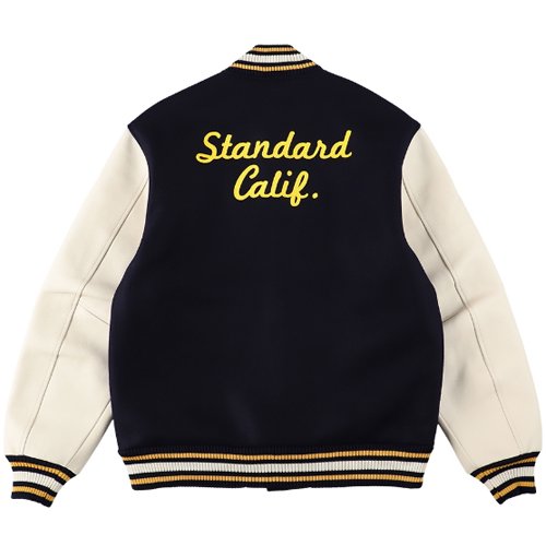 STANDARD CALIFORNIA】SD VARSITY JACKET NAVY スタジャン 