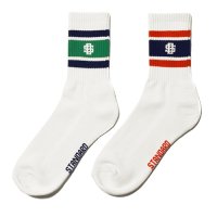 <img class='new_mark_img1' src='https://img.shop-pro.jp/img/new/icons14.gif' style='border:none;display:inline;margin:0px;padding:0px;width:auto;' />【STANDARD CALIFORNIA】SD SPORTS SOCKS-2P　NAVY/RED GREEN/NAVY　ソックス 靴下　スタンダードカリフォルニア