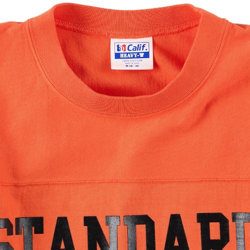 STANDARD CALIFORNIA】SD HEAVYWEIGHT FOOTBALL LOGO T ORANGE フットボールロゴT  スタンダードカリフォルニア - GRAVY'S グレイビーズ オンラインショップ さいたま市中央区与野駅西口５分