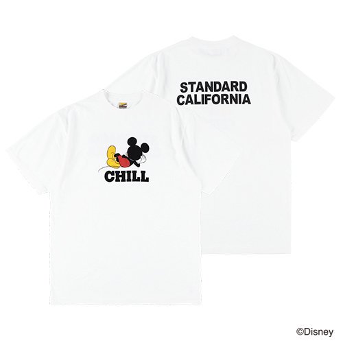 STANDARD CALIFORNIA】DISNEY × SD CHILL T WHITE Tシャツ スタンダードカリフォルニア - GRAVY'S  グレイビーズ オンラインショップ さいたま市中央区与野駅西口５分