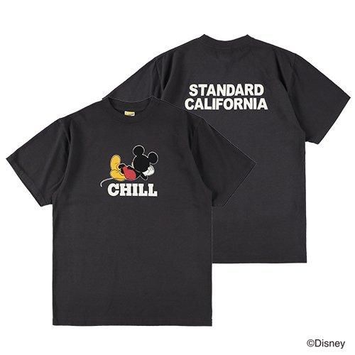 STANDARD CALIFORNIA】DISNEY × SD CHILL T BLACK Tシャツ 